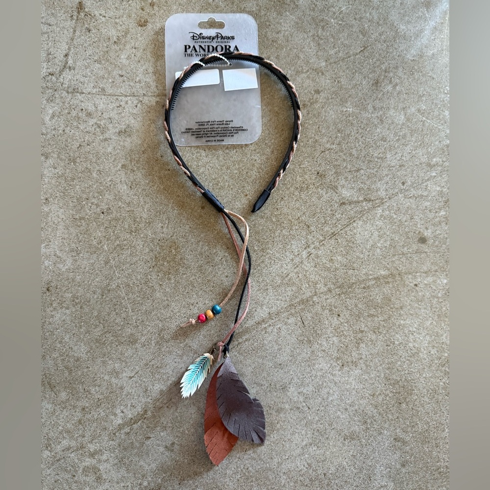 Pandora Multicolor Feather Headband